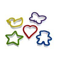 Curious Chef 5-Piece Cookie Cutter Set
