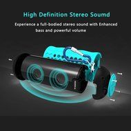 IGIDIA IPX5 Waterproof Portable Bluetooth Speakers, Outdoor/Shower Wireless Speaker with Enhanced Bass（Blue） N3