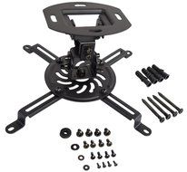VIVO Universal Adjustable White Ceiling Projector / Projection Mount Extending Arms (MOUNT-VP01W) N13