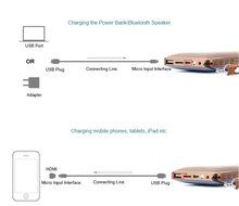 Deli Power Bank/Bluetooth Speaker - with Multifunction 5-in-1 Portable Hands-free Bluetooth Speaker+3000mAh Power... N7