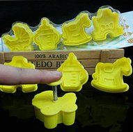 Gracelife Silicone Dessert Baking Pastry Cookie Sheet Mat Muffin DIY Chocolate Cookie Mould Mode N15