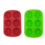 Gracelife Silicone Dessert Baking Pastry Cookie Sheet Mat Muffin DIY Chocolate Cookie Mould Mode N33