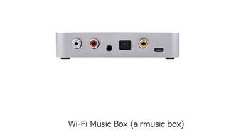 FMtoppeak High Quality Wifi Music Box (Airmusic Box) AirMusic Wifi Audio Receiver AirPlay DLNA Wireless Music... N2