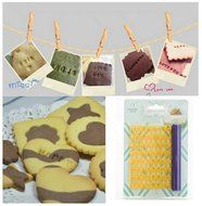 Gracelife Silicone Dessert Baking Pastry Cookie Sheet Mat Muffin DIY Chocolate Cookie Mould Mode N86