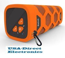 Bluetooth Speaker + Powerbank, PX-5 Waterproof, Dustproof Shockproof, Bluetooth 4.0 Speaker, Phone Answering ,... N4