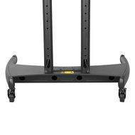 Kanto Mobile TV Stand with Adjustable shelf and flat screen mount &ndash; Fits 37&Prime; to 65&Prime; Monitors &ndash; Black N22