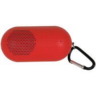 SoundLogic XT Rechargeable Wireless Bluetooth Mini Pill Capsule Speaker, Red N2