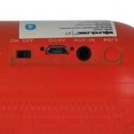 SoundLogic XT Rechargeable Wireless Bluetooth Mini Pill Capsule Speaker, Red N3