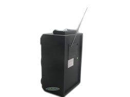 Blackmore BRS-1107 Black Portable Rechargeable Party PA Speaker System With USB/SD/FM Microphone input Built-in... N2