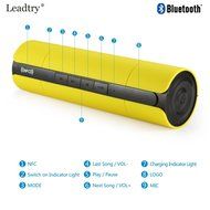 NFC FM HIFI Bluetooth Speaker Wireless Stereo Portable Loudspeakers Bluetooth Boombox Super Bass MP3 Player White N16