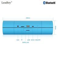 NFC FM HIFI Bluetooth Speaker Wireless Stereo Portable Loudspeakers Bluetooth Boombox Super Bass MP3 Player White N24