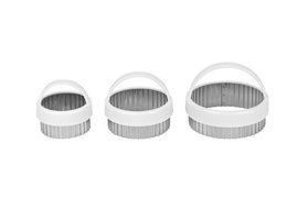 ChefLand Round Biscuit Cutters, Set of 3