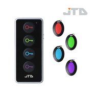 JTD Wireless RF Item Locator/Key Finder with LED flashlight and base support. With 4 Receivers Key Finder-Wireless... N2