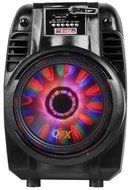 QFX WORLDWIDE VOLTAGE BLUETOOTH Portable Party Tailgater Speaker with LED Moonlight and USB/MIC Inputs, BONUS...