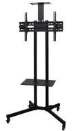 VIVO TV Cart for LCD LED Plasma Flat Panels Stand with Wheels Mobile fits 32" to 65" T.V. (STAND-TV01B) N2
