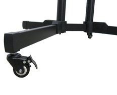 VIVO TV Cart for LCD LED Plasma Flat Panels Stand with Wheels Mobile fits 32" to 65" T.V. (STAND-TV01B) N5