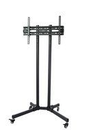 VIVO TV Cart for LCD LED Plasma Flat Panels Stand with Wheels Mobile fits 32" to 65" T.V. (STAND-TV01B) N7