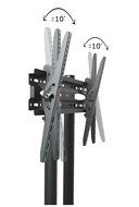VIVO TV Cart for LCD LED Plasma Flat Panels Stand with Wheels Mobile fits 32" to 65" T.V. (STAND-TV01B) N9