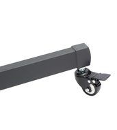 VIVO TV Cart for LCD LED Plasma Flat Panels Stand with Wheels Mobile fits 32" to 65" T.V. (STAND-TV01B) N10