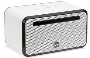 KitSound Ignite Mini Universal Portable Wireless Bluetooth Speaker Compatible with Smartphones and Tablets - White