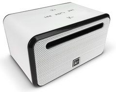KitSound Ignite Mini Universal Portable Wireless Bluetooth Speaker Compatible with Smartphones and Tablets - White N3