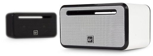 KitSound Ignite Mini Universal Portable Wireless Bluetooth Speaker Compatible with Smartphones and Tablets - White N5