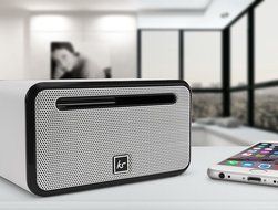 KitSound Ignite Mini Universal Portable Wireless Bluetooth Speaker Compatible with Smartphones and Tablets - White N6