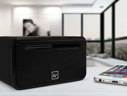 KitSound Ignite Mini Universal Portable Wireless Bluetooth Speaker Compatible with Smartphones and Tablets - White N12