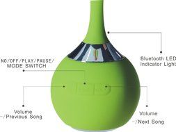 Waterproof Bluetooth Speaker Green N5