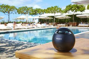Sony SRS-X1 -B (Black) Bluetooth Wireless Speaker with Waterproof (Japan Import) N4