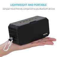 Wireless Speaker, Kingland Waterproof Mini Bluetooth Speaker, Dual Driver 7W, Super Bass Sound, 2500mAh Power... N4