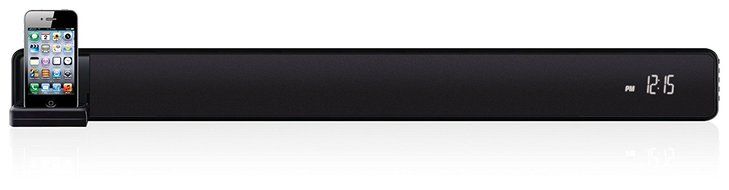 iLive iTB124B Vertical Bluetooth Sound Bar with Built-In FM Radio N4
