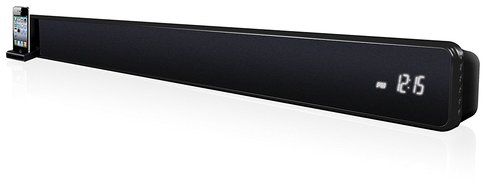 iLive iTB124B Vertical Bluetooth Sound Bar with Built-In FM Radio N5