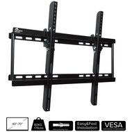 Fortress Mount TV Wall Mount for 40-70" TVs up to 165 lbs with 9-feet Braided HDMI Cable N5