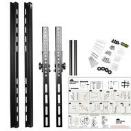 Fortress Mount TV Wall Mount for 40-70" TVs up to 165 lbs with 9-feet Braided HDMI Cable N6