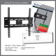 QualGear QG-TM-001 37-Inch to 70-Inch Universal Ultra Slim Low Profile Picture Hanging Style Wire Rope Wall Mount... N9