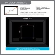 QualGear QG-TM-001 37-Inch to 70-Inch Universal Ultra Slim Low Profile Picture Hanging Style Wire Rope Wall Mount... N10