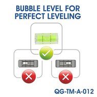 QualGear QG-TM-001 37-Inch to 70-Inch Universal Ultra Slim Low Profile Picture Hanging Style Wire Rope Wall Mount... N24