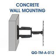 QualGear QG-TM-001 37-Inch to 70-Inch Universal Ultra Slim Low Profile Picture Hanging Style Wire Rope Wall Mount... N26