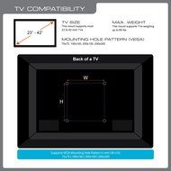 QualGear QG-TM-001 37-Inch to 70-Inch Universal Ultra Slim Low Profile Picture Hanging Style Wire Rope Wall Mount... N45