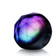 OWIKAR Bluetooth Speakers, Portable LED Color Lights Changing Magic Crystal Ball Wireless Speaker FM Radio TF...