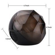 OWIKAR Bluetooth Speakers, Portable LED Color Lights Changing Magic Crystal Ball Wireless Speaker FM Radio TF... N5
