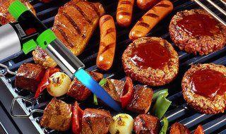 Culinary Torch - Micro Butane Torch - Best Creme Brulee Torch - Food Torch - Cooking Torch - Cooking Blow Torch... N5