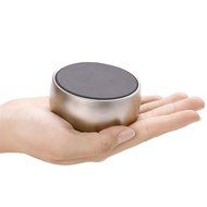 Aukoo Portable Bluetooth Speaker, Hi-Fi Portable Mini Round Metal Wireless Stereo Speaker, Works for Iphone, Ipad... N2