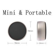 Aukoo Portable Bluetooth Speaker, Hi-Fi Portable Mini Round Metal Wireless Stereo Speaker, Works for Iphone, Ipad... N3