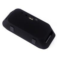 HDE Bluetooth Speaker Wireless LED Light Up Mini Portable Music Player for Smart Phone Tablet PC (Black) N4