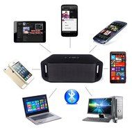 HDE Bluetooth Speaker Wireless LED Light Up Mini Portable Music Player for Smart Phone Tablet PC (Black) N6