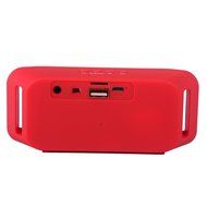 HDE Bluetooth Speaker Wireless LED Light Up Mini Portable Music Player for Smart Phone Tablet PC (Black) N11