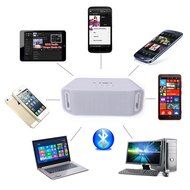 HDE Bluetooth Speaker Wireless LED Light Up Mini Portable Music Player for Smart Phone Tablet PC (Black) N30