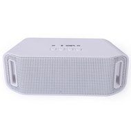 HDE Bluetooth Speaker Wireless LED Light Up Mini Portable Music Player for Smart Phone Tablet PC (Black) N31